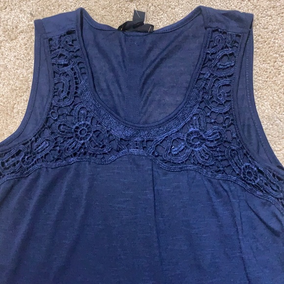 Navy Blue Tank Top- Small - Picture 2 of 5